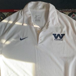 White Nike Golf Polo